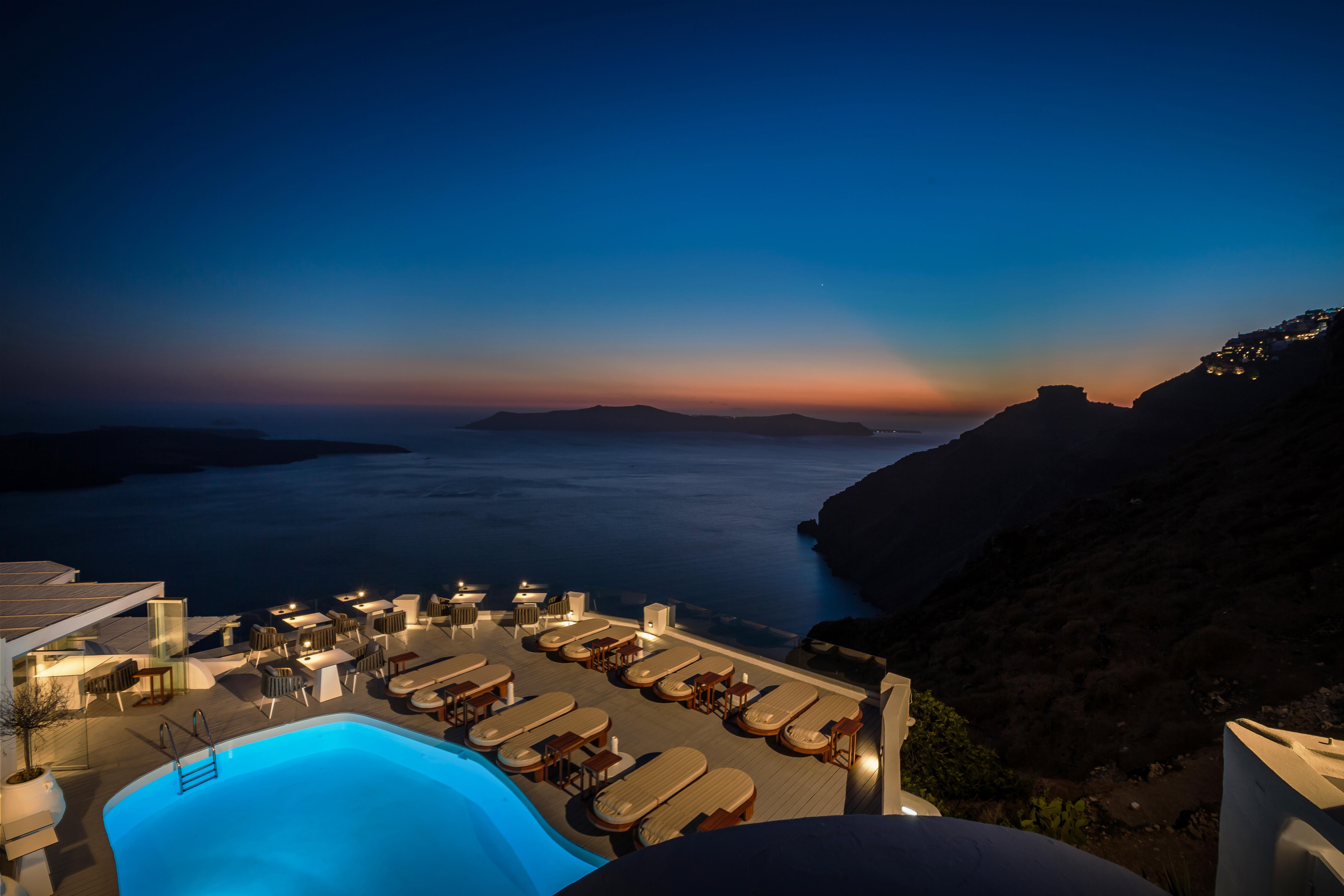 Sun Rocks Boutique Hotel (Adults Only) Firostefani Exterior foto
